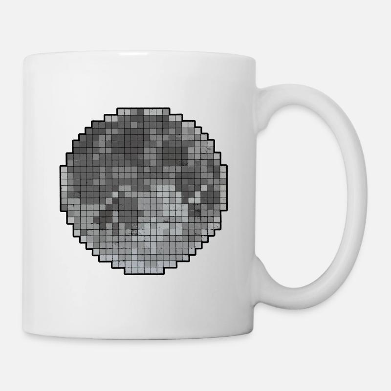 Mond - Tasse - Weiß