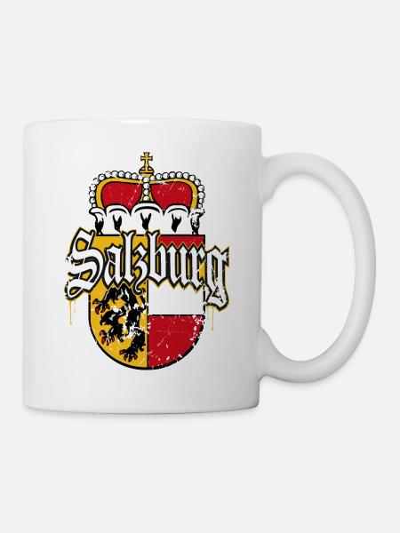Salzburg Wappen Salzburger Patriot - Tasse - Weiß