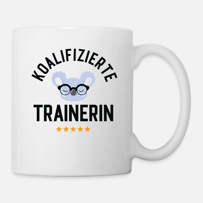 Koalifizierte Trainerin Geschenk Lustig - Tasse - Weiß