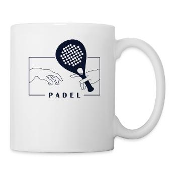 Michel-Ange Création Du Padel Adam Padel Paddle - Mug blanc - blanc - Droite