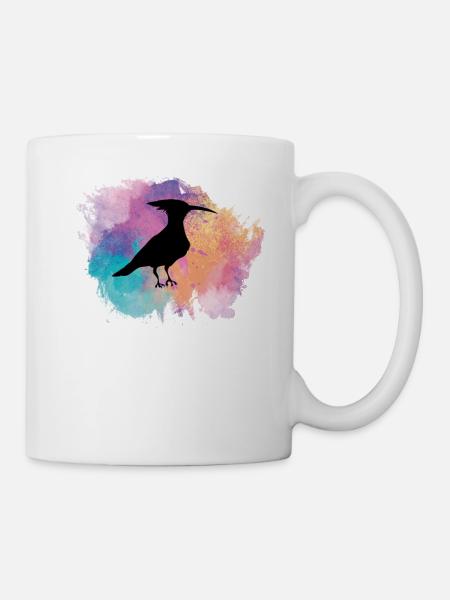 Wiedehopf Vogel Natur Schutz - Tasse - Weiß