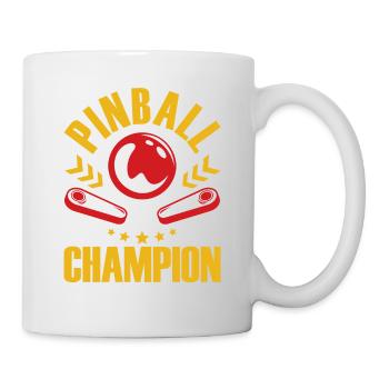 Flipper Champion Vintage Flipper Gamer - Tasse - Weiß - Rechts