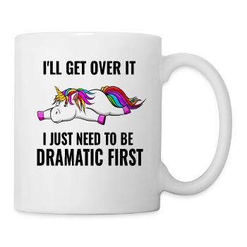 UNICORN Dramatic First - Tasse - Weiß - Rechts