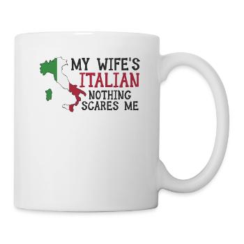 Épouse Italie Italienne Italienne - Mug blanc - blanc - Droite