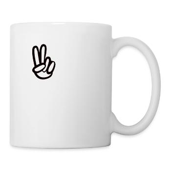 Hippie Peace Peace Sign Peace - Mug - white - Right