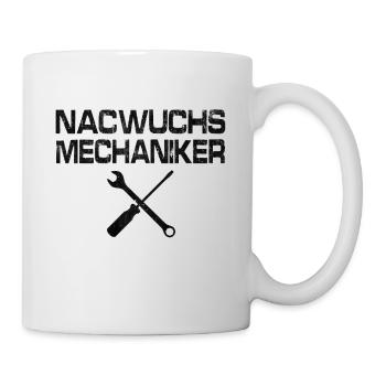 Nachwuchs Mechaniker - Tasse - Weiß - Rechts