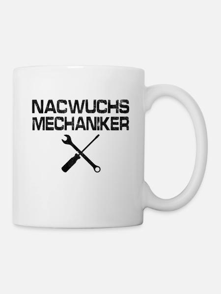 Nachwuchs Mechaniker - Tasse - Weiß