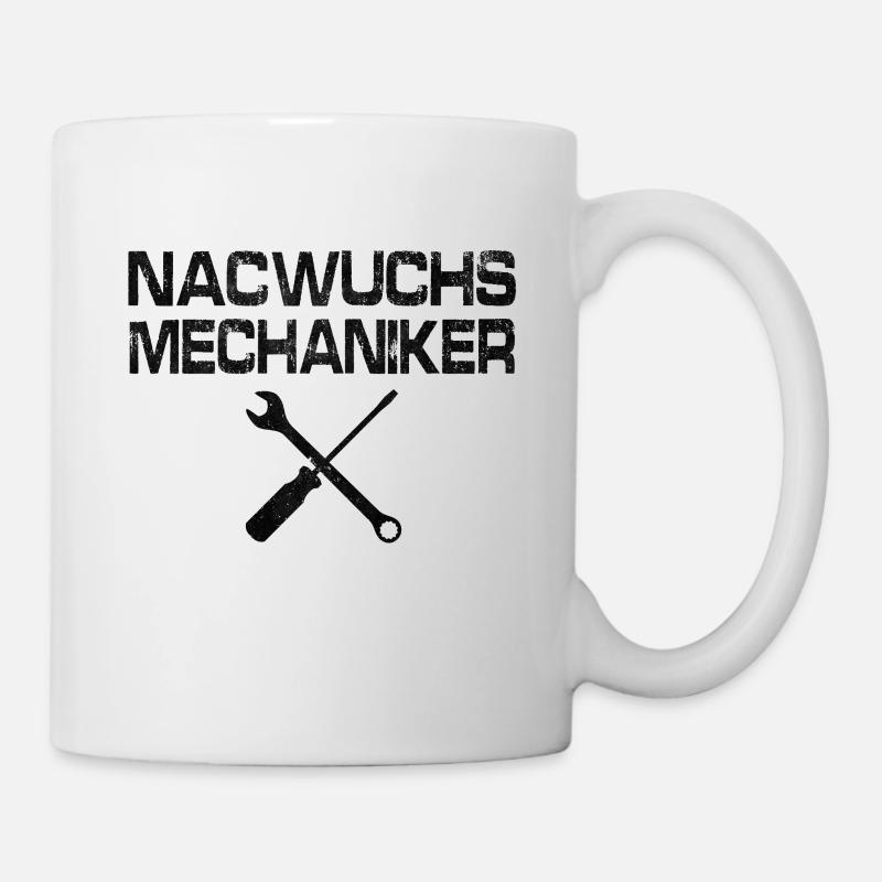 Nachwuchs Mechaniker - Tasse - Weiß