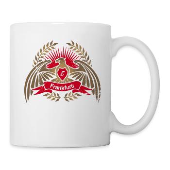 Frankfurt Fan Adler Frankfurter Jungs Fußball - Tasse - Weiß - Rechts