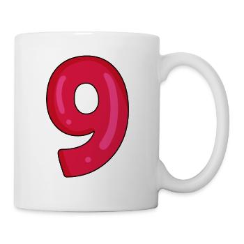 9 - Tasse - Weiß - Rechts