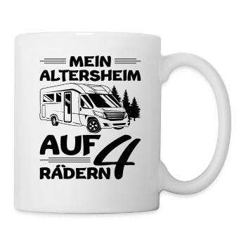 Camping Rentner - Tasse - Weiß - Rechts
