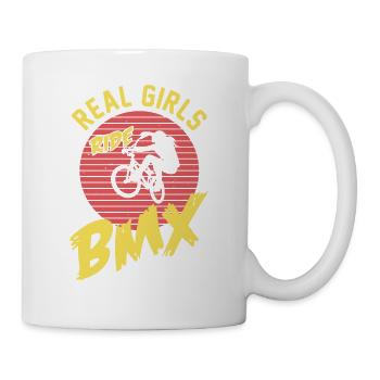 Bike Ride Ride BMX Vélo de montagne vintage - Mug blanc - blanc - Droite