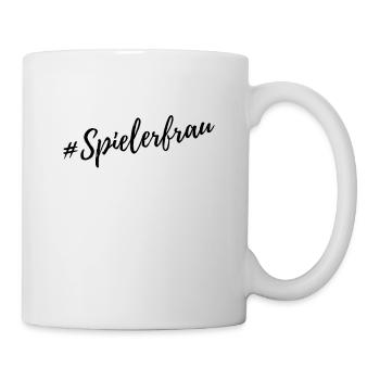 Spielerfrau Fußball Handball Volleyball Basketball - Tasse - Weiß - Rechts