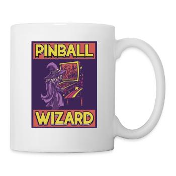 Pinball Wizard Pinball Machine Arcade-Spiel - Tasse - Weiß - Rechts