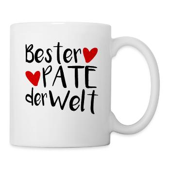 Bester Patenonkel - Tasse - Weiß - Rechts