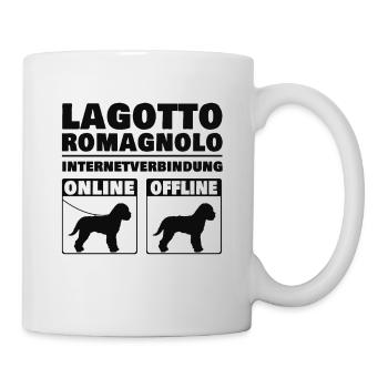 Lagotto Romagnolo Online Lagotti Trüffelsuchhund - Tasse - Weiß - Rechts