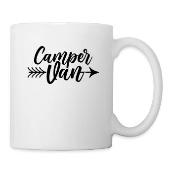 Campervan Bauen Wohnmobil Wohnwagen Camper Van - Tasse - Weiß - Rechts