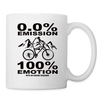 Bicycle Cyclists Mountain bike Cycling - Mug - white - Right