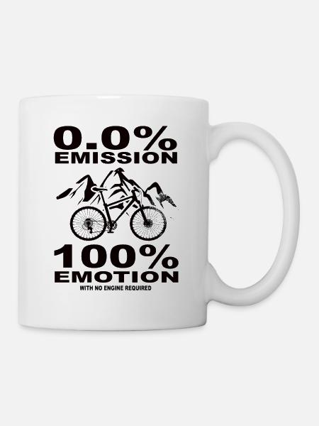 Vélo cycliste Vélo vélo Vélo cyclisme - Mug blanc - blanc
