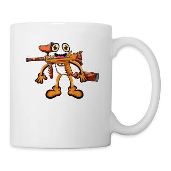 Paintball Rifle - Mug - white - Right