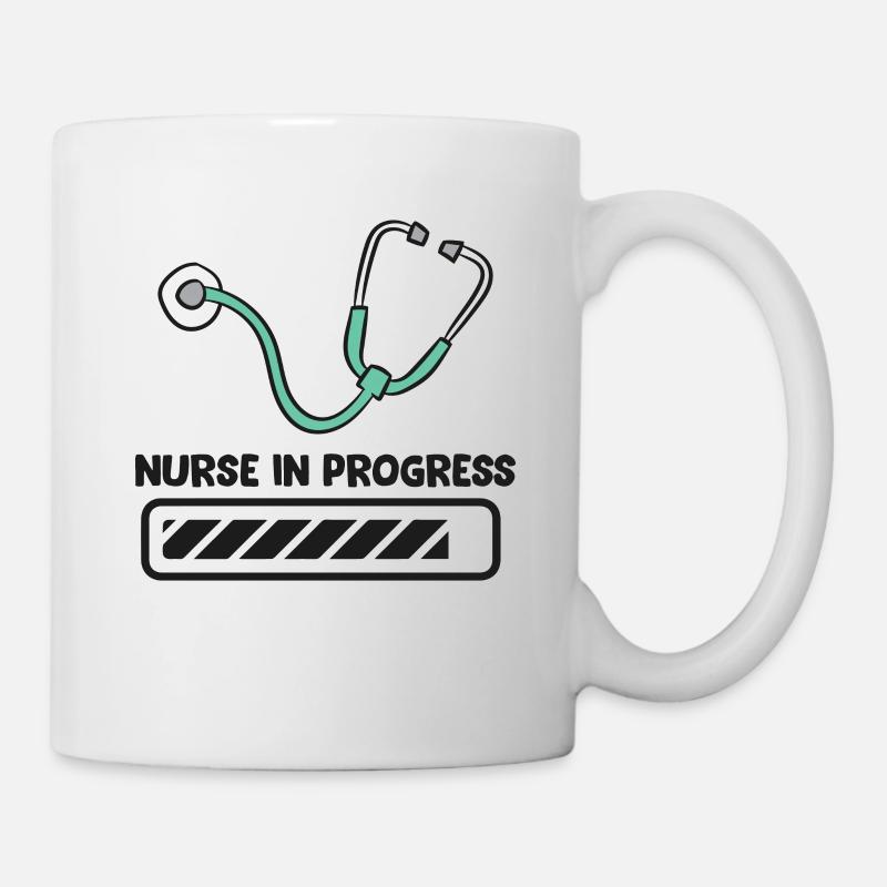 Zukünftige Krankenschwester - Tasse - Weiß