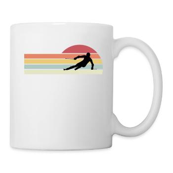 Ski Sports d’hiver Ski - Mug blanc - blanc - Droite
