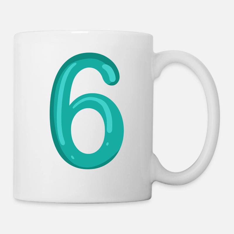 6 - Mug - white