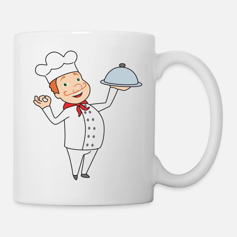 Koch - Tasse - Weiß