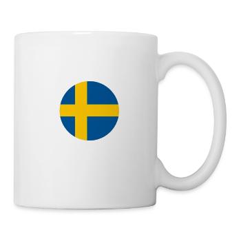 Ich Muss Gar Nichts Ich Muss Nur Nach Schweden - Tasse - Weiß - Rechts