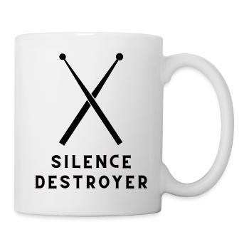 Drummer drummer - Tasse - Weiß - Rechts