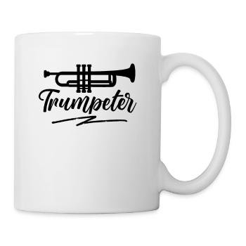 Trumpeter Trumpet Trumpet Player - Mug - white - Right