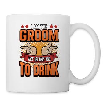Enterrement de vie de garçon Mariée Célibataire - Mug blanc - blanc - Droite