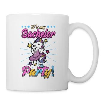 Enterrement de vie de garçon Mariée Célibataire - Mug blanc - blanc - Droite