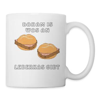 LEBERKAS SEMMEL - Tasse - Weiß - Rechts