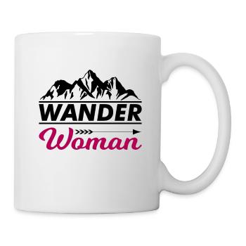 Wander Woman - Tasse - Weiß - Rechts
