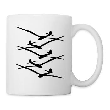 Glider Gliding Gliding Glider - Mug - white - Right