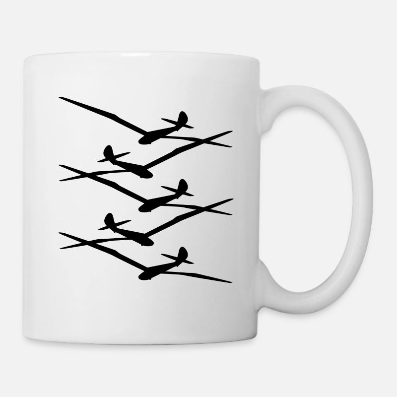 Planeurs Planeurs Planeurs - Mug blanc - blanc