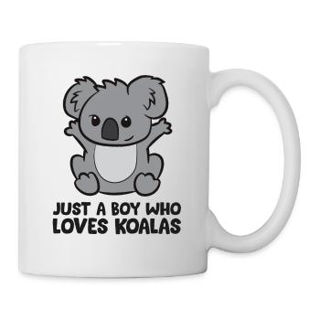 Koala Boy Seulement un garçon qui aime les koalas - Mug blanc - blanc - Droite