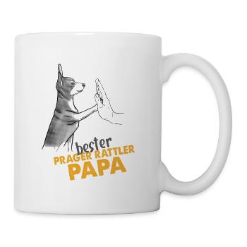 Prager Rattler Papa - Tasse - Weiß - Rechts