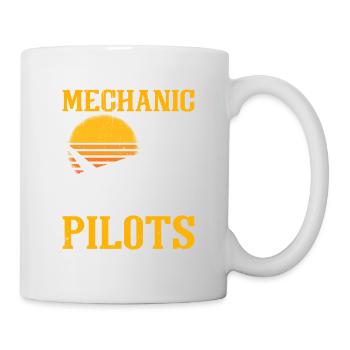 Mécaniciens pilotes héros - Mug blanc - blanc - Droite