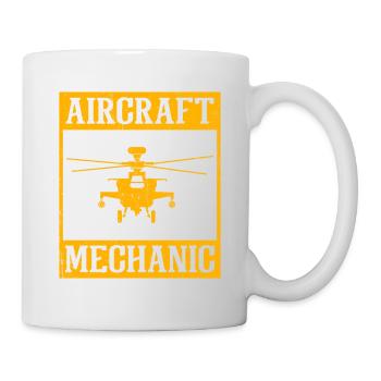 Mécanicien d’aéronefs mécaniciens aéronautiques - Mug blanc - blanc - Droite