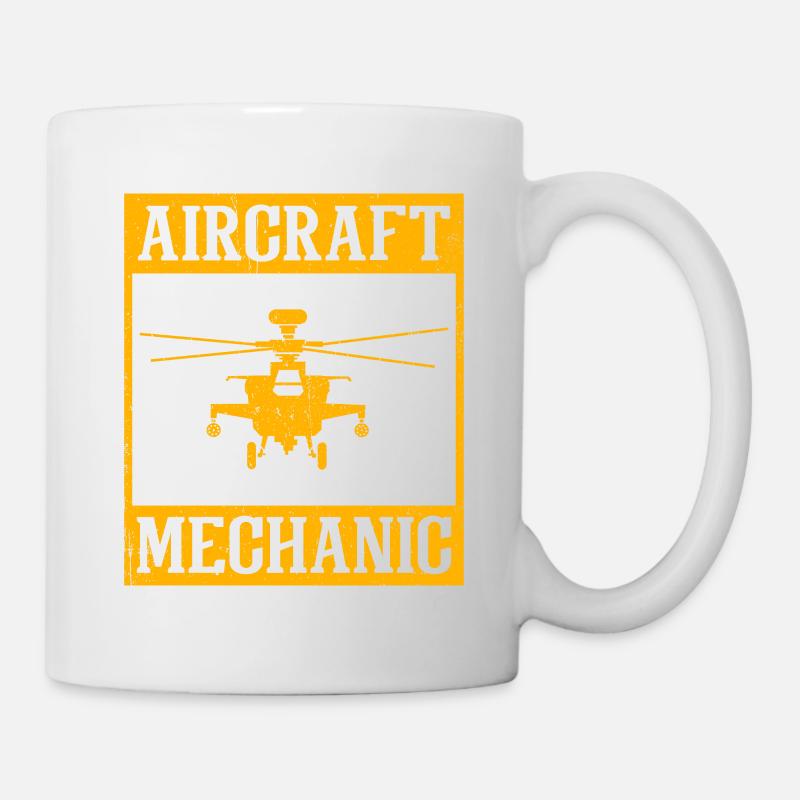 Fluggerätmechaniker Flugzeugmechaniker - Tasse - Weiß