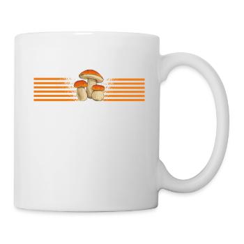 Champignons collection de champignons Champignons Mushrooms cultivateur fungi - Mug blanc - blanc - Droite