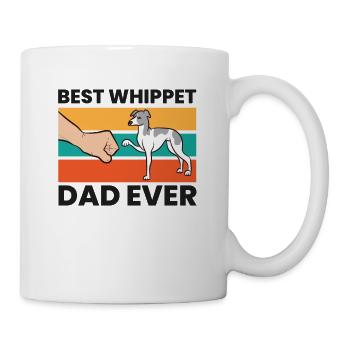 Love Whippets Best Whippet Dad Ever - Mug - white - Right