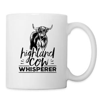 Highlands-flüsers d’Ecosse - Mug blanc - blanc - Droite