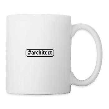 Hashtag Architect - Mug - white - Right