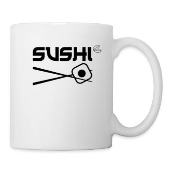 Sushi Japanisch Sushiliebhaber Liebhaber Essen - Tasse - Weiß - Rechts