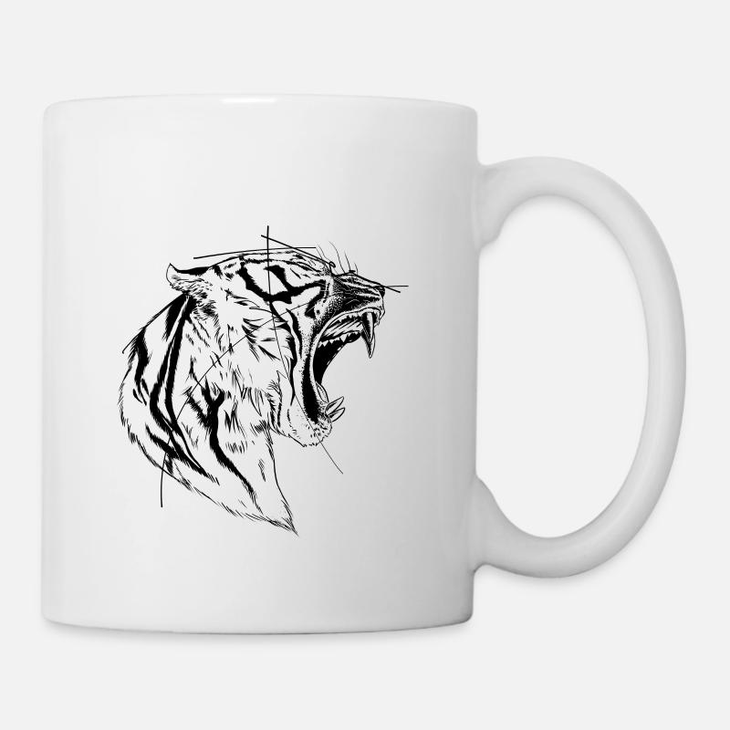 Tiger - Tasse - Weiß