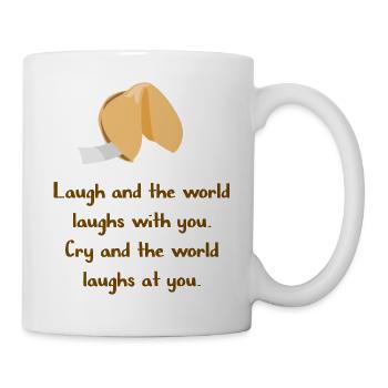 Laugh and Cry - Mug - white - Right