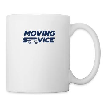 Umzugsservice Auszug Umzug Umziehen Einziehen - Tasse - Weiß - Rechts